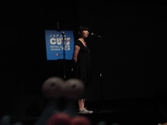 JapanCutsで司会をしてくださった・長澤さん